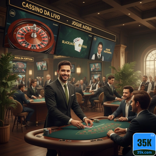 Cassino ao Vivo 35k.com: Experiência Autêntica e Cativante