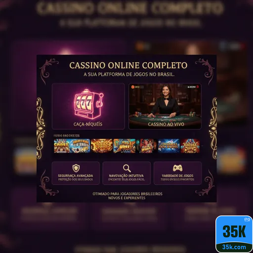 Plataforma 35k.com: Programa VIP e Inovação no Centro de Tudo